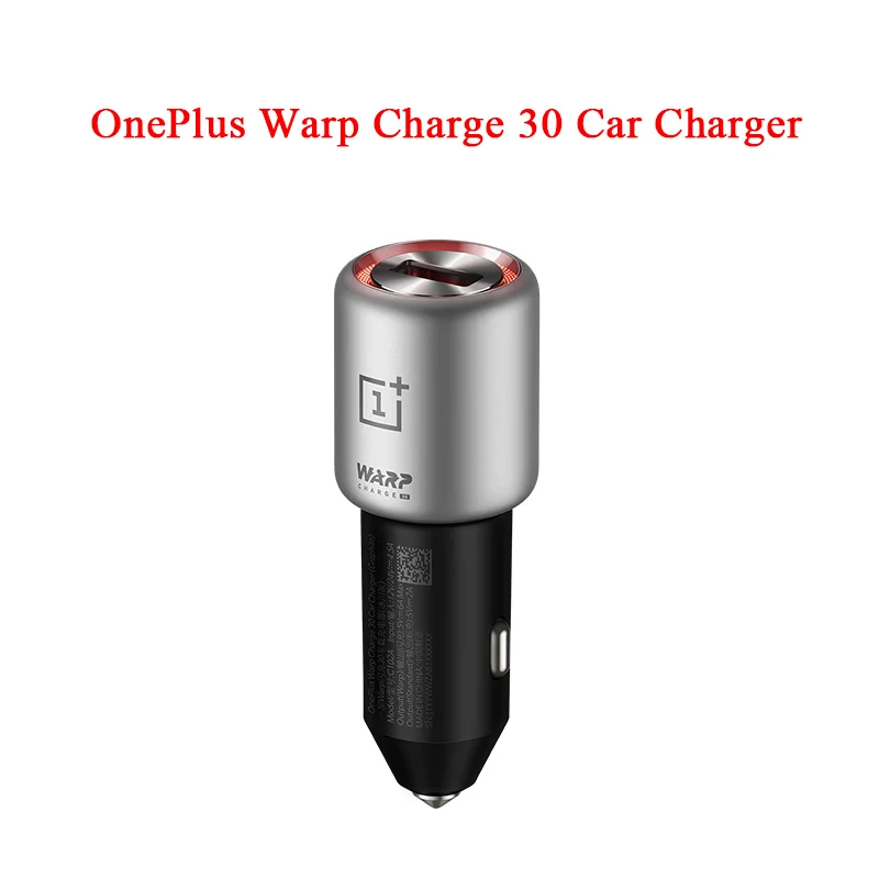 Car Charger Only OnePlus Warp Charge 30 автомобильное зарядное устройство EU UK вход 12V 24V 4.5A выход 5V 6A Max для OnePlus 7 Pro - Тип штекера: Car Charger Only