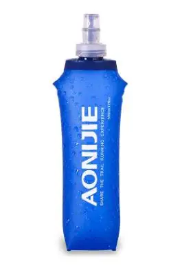 500ml bottle 170 мл 200 мл 250 мл 350 мл 600 мл AONIJIE Беговая Спортивная велосипедная мягкая бутылка для воды складная термополиуретановая мягкая фляжка сумка для воды - Цвет: 500ml bottle