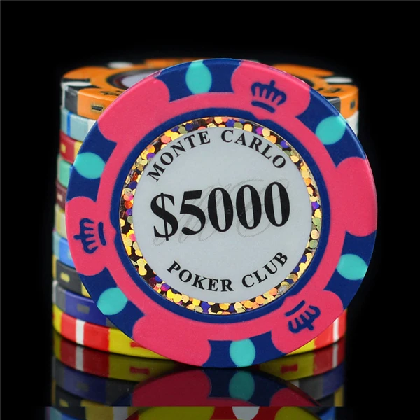 New quality Chip Box 14g Clay Chips Set Metal Texas Holdɾm Poker Casino Coins Club Accessories |