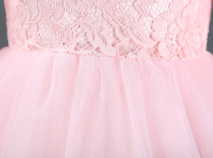 Детские платья с длинными рукавами и цветочным рисунком для девочек свадебное