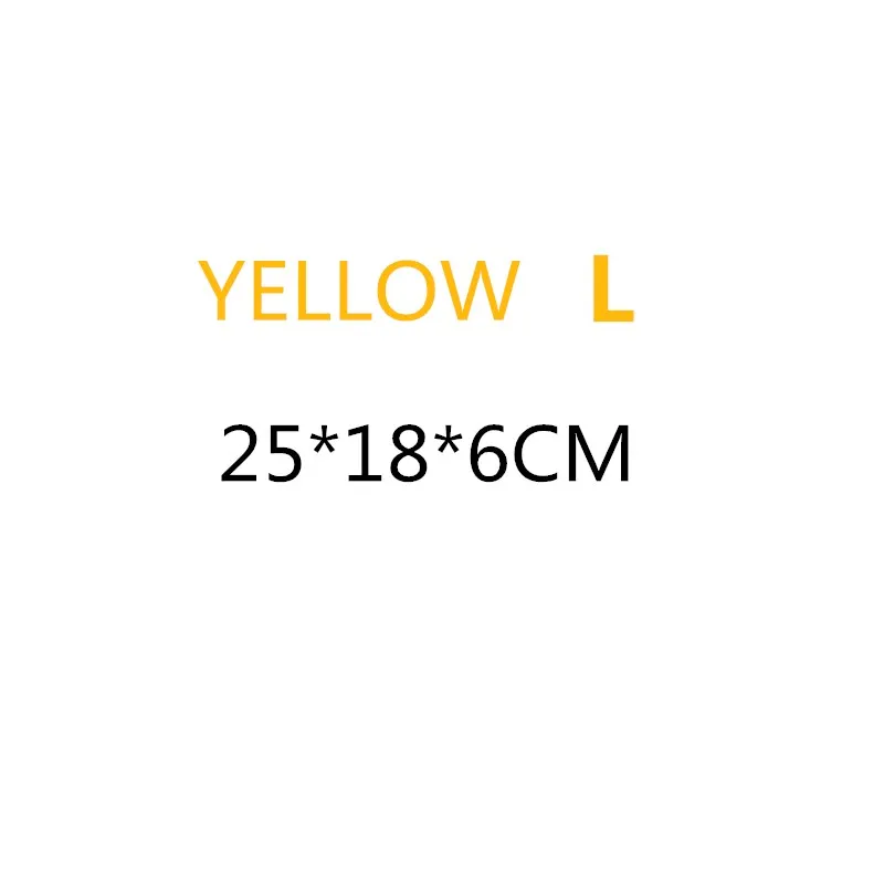 Yellow L Прозрачные водонепроницаемые сумки для плавания Спортивная Дорожная сумка для хранения для купания молния Прозрачная ПВХ органайзер карман для телефона - Цвет: Yellow L