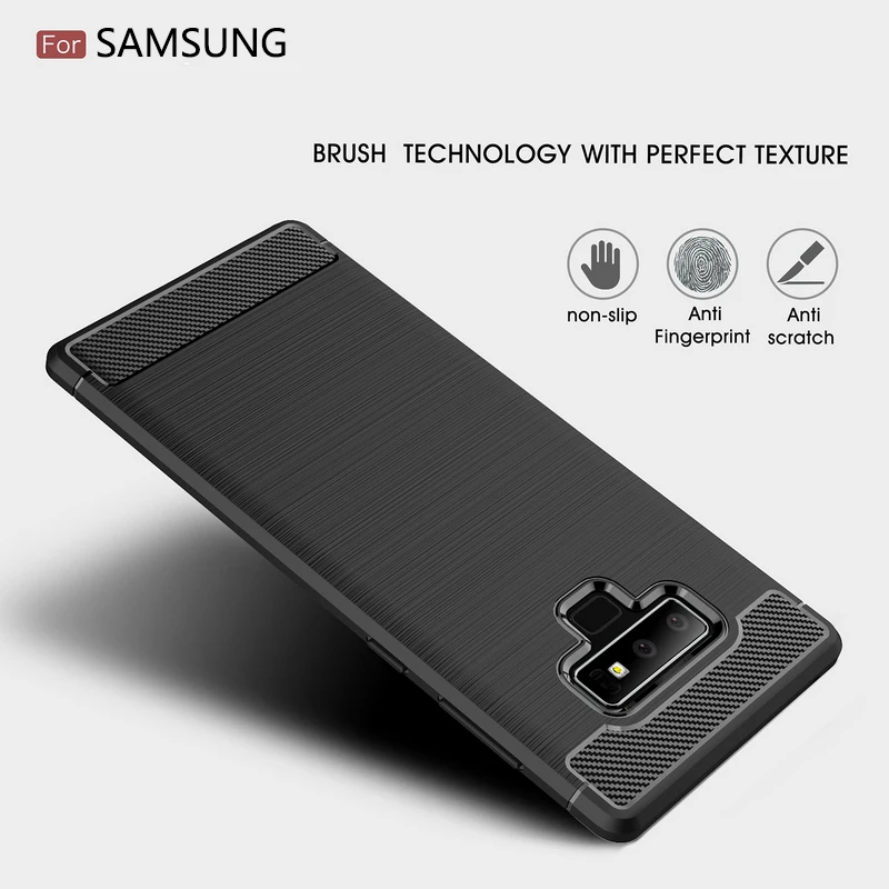 Ударопрочный Матовый ТПУ чехол для Samsung Galaxy S9 S8 Plus C5 C7 C9 J2 Pro J7 MAX SM-J330 J530 J730EU A3 A5 A7 2017
