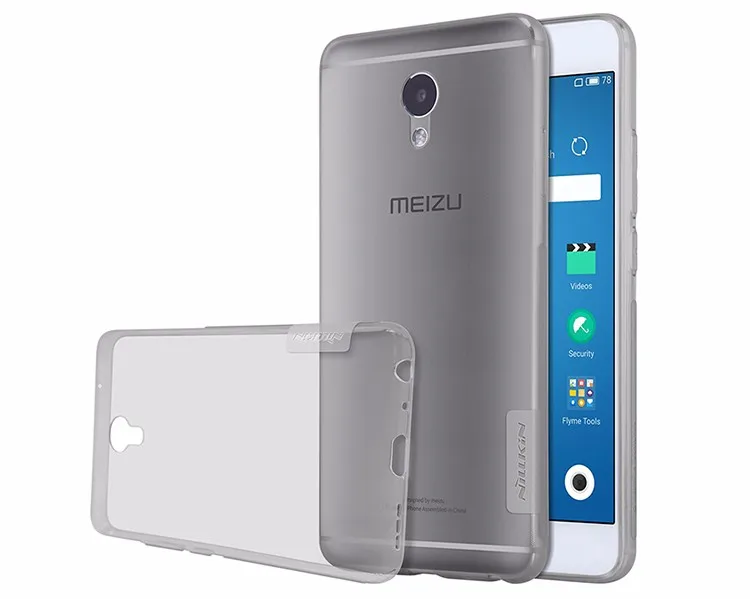 Meizu M5 Примечание чехол Nillkin Тонкий Прозрачный ПРИРОДНЫЙ Кристальный чехол ТПУ мягкий чехол для Meizu M5 Note чехол для телефона