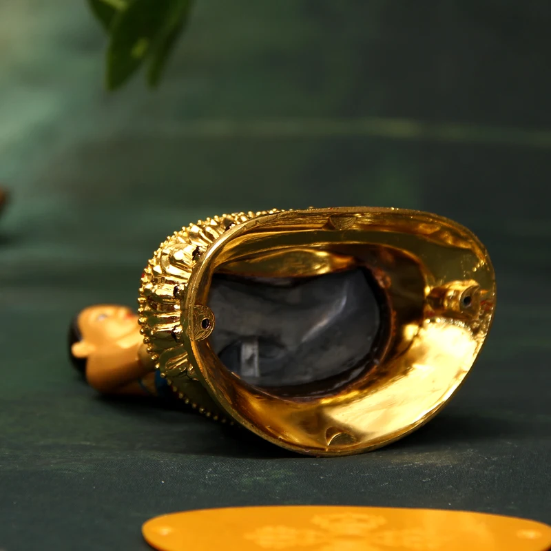 Статуэтка Будды из металлического сплава с лотосом шакьей|amitabha buddha statue|amitabha