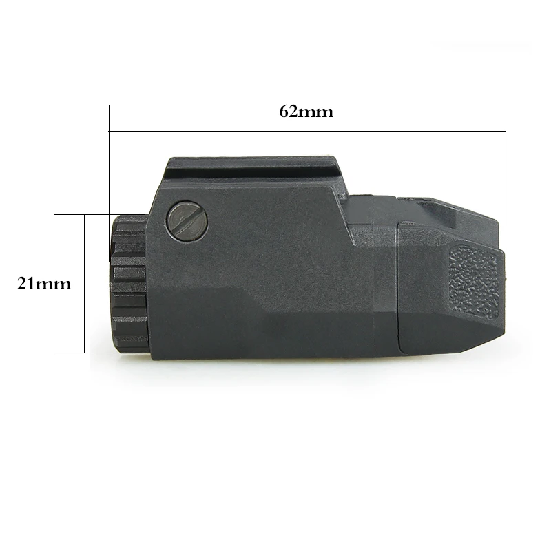 Компактный Тактический светильник APL для пистолета Glock