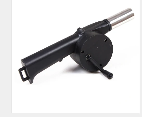 Бесплатная доставка Удобная воздуходувка для барбекю мини Электрический Гриль