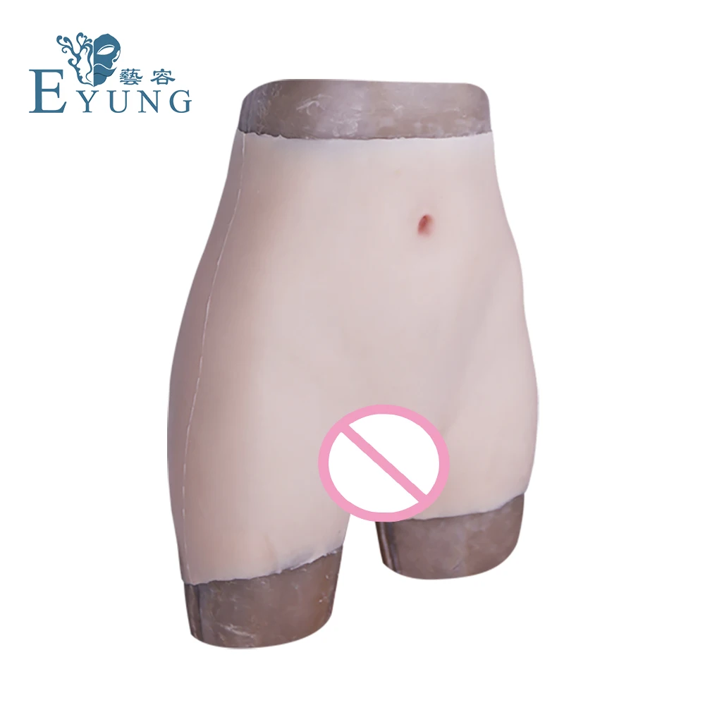 EYUNG2019 Новинка боксер поддельные силиконовые Вагина для трансвеститов Драг королева косплей подходит для анального секса Трансвестит реалистичные киски