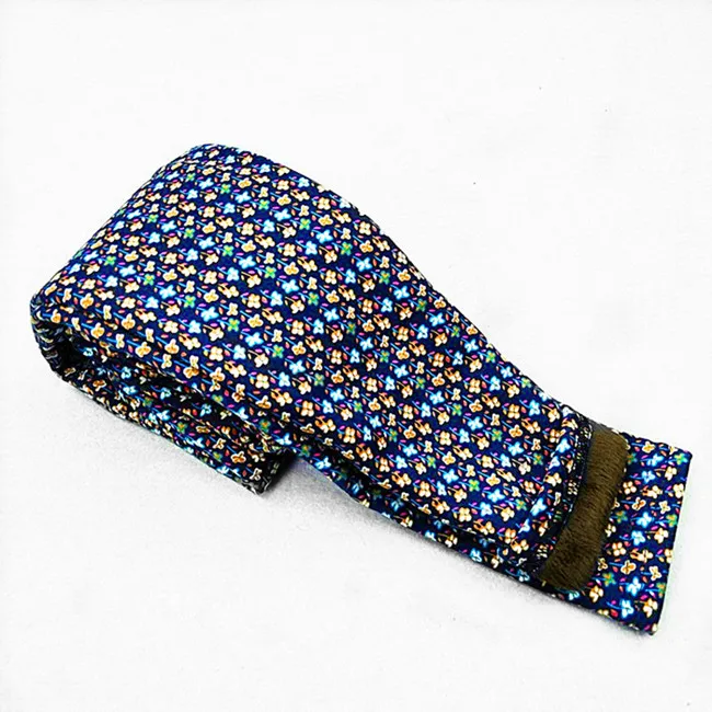 Striped flower Одежда для маленьких девочек; детские леггинсы для девочек; сезон осень-зима; плотные теплые леггинсы с рисунком; брюки; коллекция года; леггинсы для мальчиков и девочек; бархатные брюки - Цвет: Striped flower