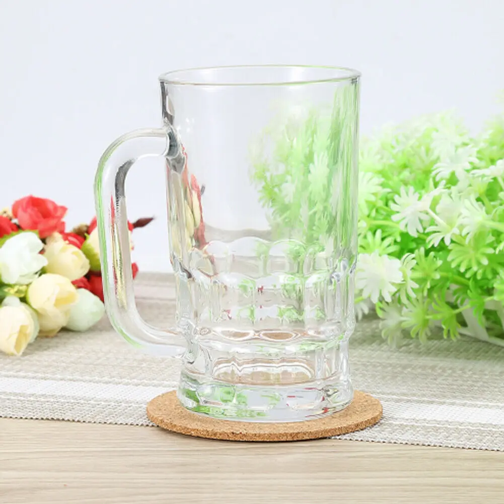 6 шт. пробковые деревянные термостойкие подставки для чашек кружек коврики кофе