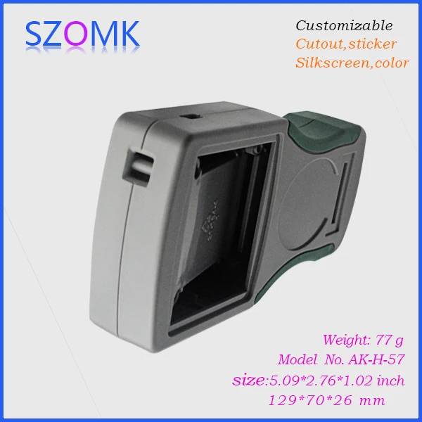 Szomk пластиковый ручной корпус Электроника Новинка(1 шт.) 129*70*26 мм abs swith коробка для печатной платы электронная распределительная коробка