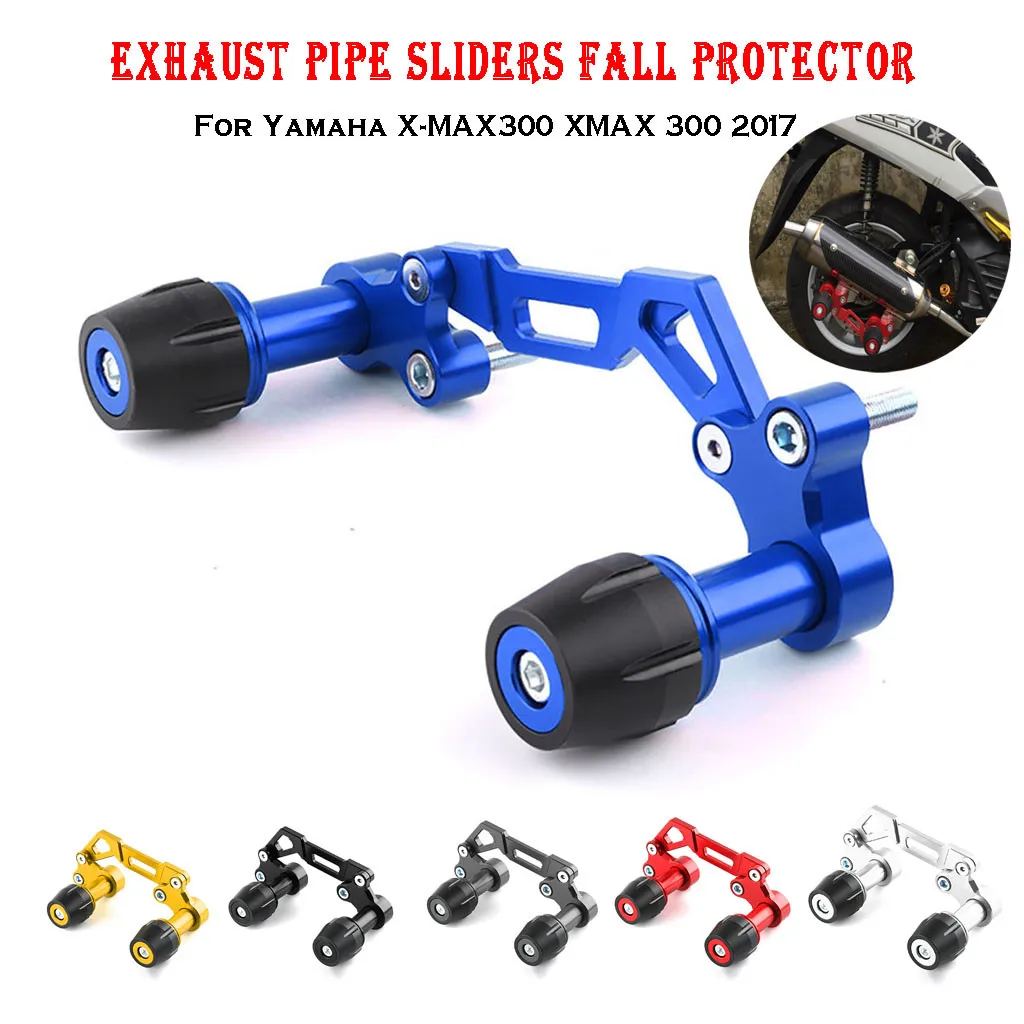 Регулируемые слайдеры выхлопной трубы для мотоцикла защита от падения Yamaha NVX NMAX