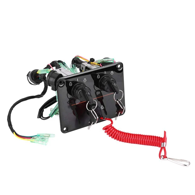 Двухмоторная клавишная панель переключателя 12В двухклавишная в сборе для Yamaha