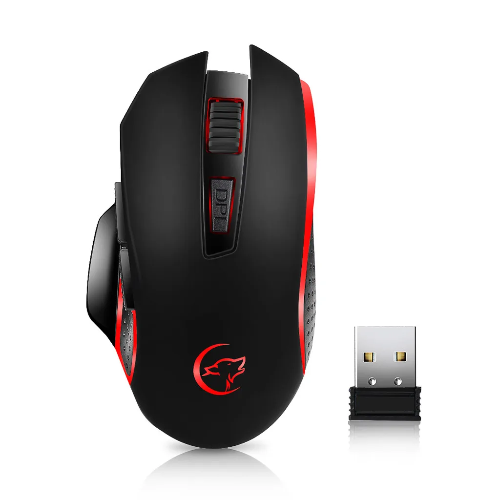 G821 2 4G синяя перезаряжаемая беспроводная мышь игровая Регулируемая оптическая