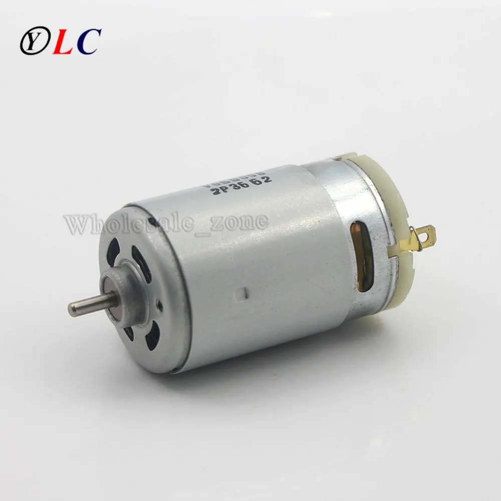 555 550 DC 12 V-14,4 V 18500-22000 RPM постоянный магнит двигатель постоянного тока Низкая скорость