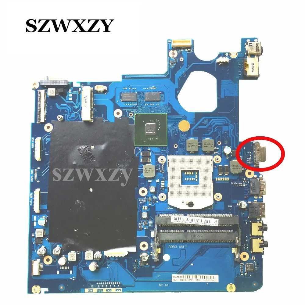 Материнская плата для ноутбука Samsung NP300E5Z 300E5Z системная BA92 09188A GT520MX HM65 полностью