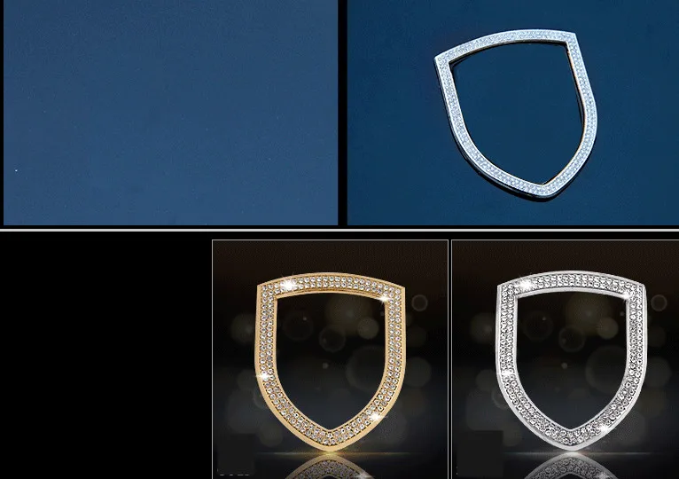 2 цвета автомобильный значок украшение логотипа рамка наклейки чехлы для Porsche 911