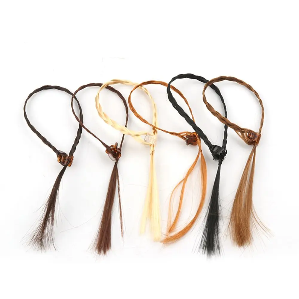 6 pc/set Colorful Wig Hair Rope Women Girls Ponytail Braiders Street Performance Styling Headdress Accessories |