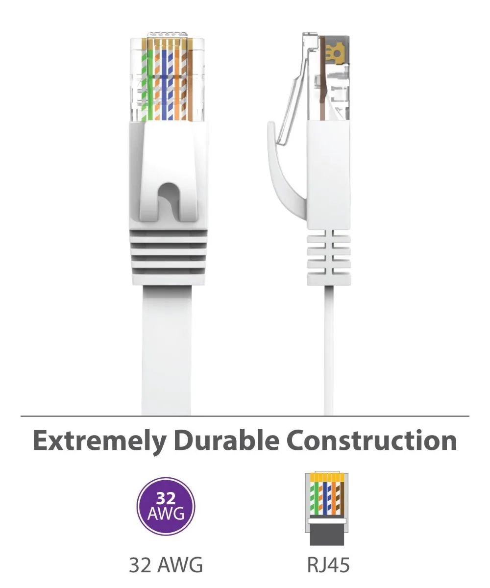 Плоский сетевой кабель UTP Ethernet 0 25 м 1 5 фута 3 6 футов 2 10 15 50 20 30 CAT6|cable rj45|cable ethernet rj45cable
