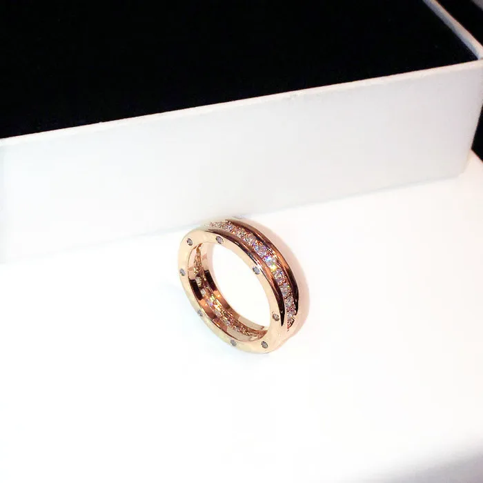Кольцо женское NAWEILY золотистое/серебристое с фианитами | Украшения и аксессуары