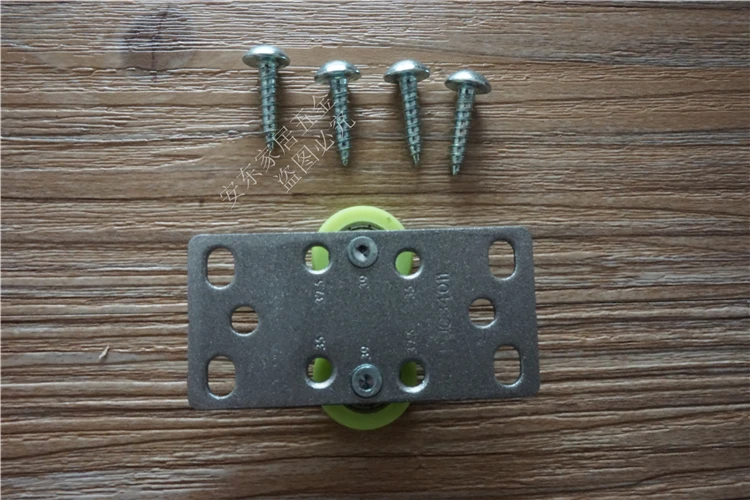 Двухколесный раздвижной шкив из цельного дерева плоская направляющая колеса для