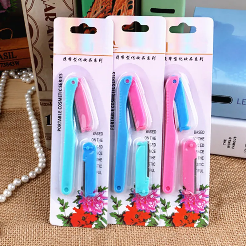 1 шт. триммер для бровей с прямой ручкой шейпер бритва нож удаления волос