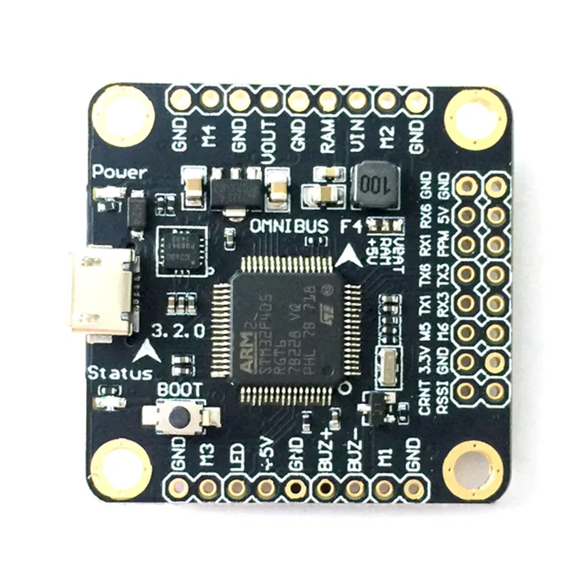 Квадрокоптер Omnibus F4 BetaFlight 3.2.0 OSD STM32F405RGT6 для гоночного квадрокоптера VS Pro|flight