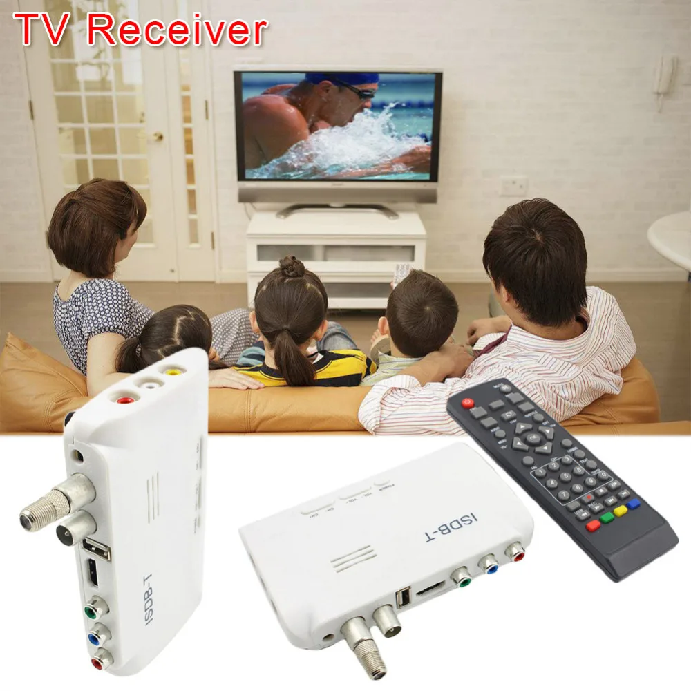 1080P ISDB-C наземный цифровой адаптер спутниковый ТВ приемник HDMI цифровой ТВ тюнер рецептор Wifi усилитель спутникового сигнала