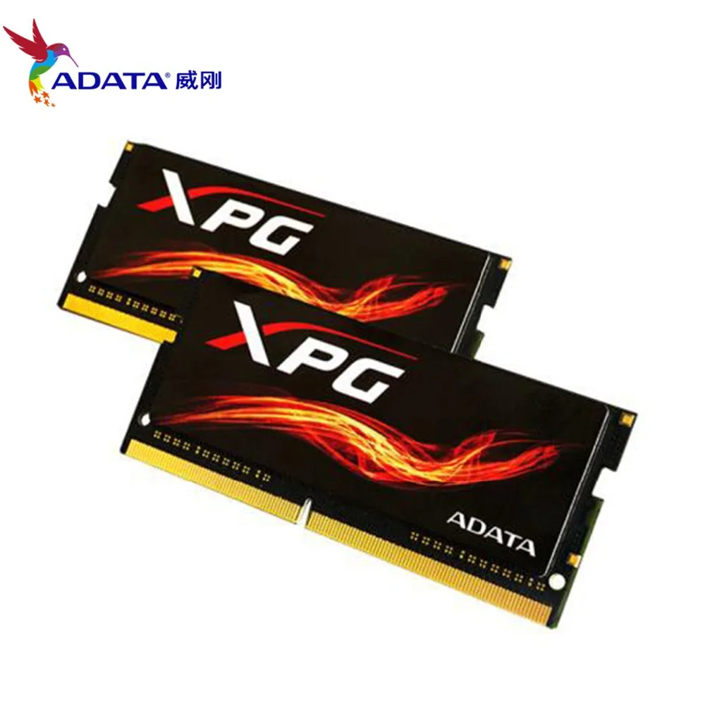 ADATA 8G XPG DDR4 8 ГБ 2400МГц ПК4-ПК4-19200 12V ОЗУ для ноутбука SO-DIMM 2400 19200 260-контактная память для ноутбука.