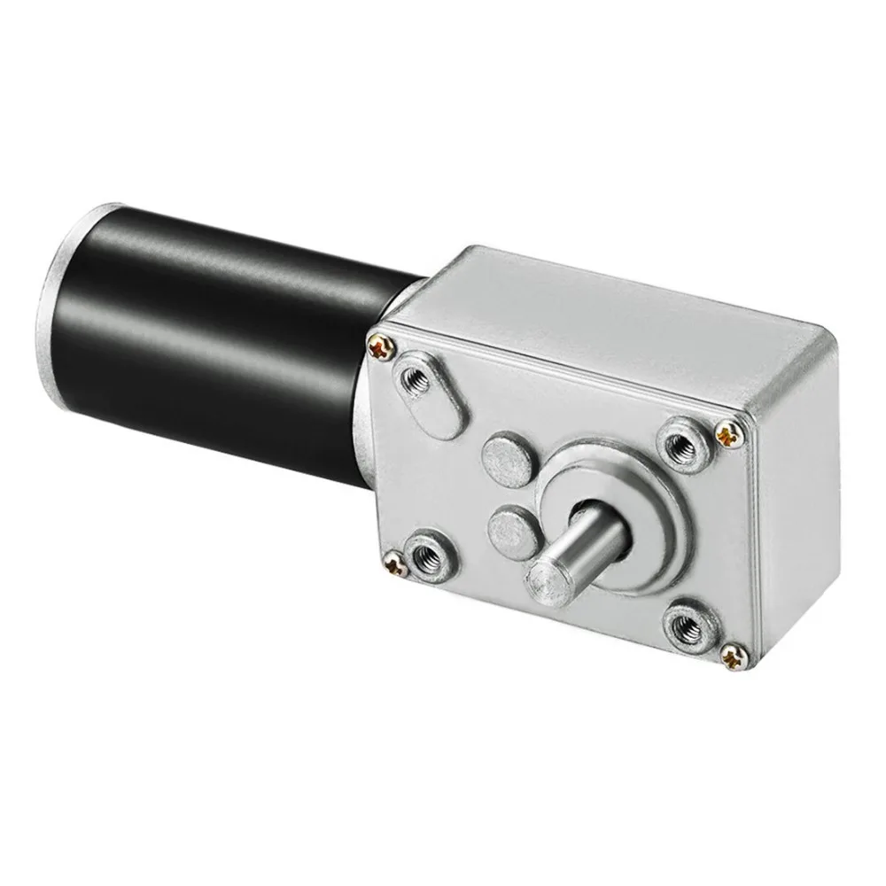 UXCELL (R) 1 шт DC 12V 3RPM червячный мотор 40kg cm Реверсивный высокоскоростной Крутящий