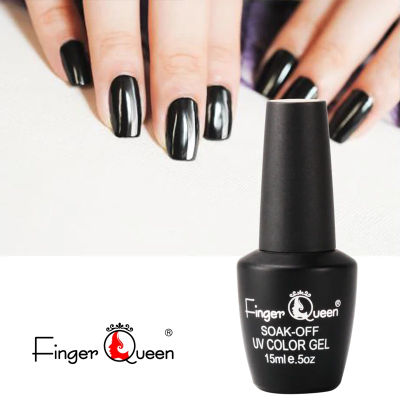 Fingerqueen 15 мл 168 Цвета Профессиональные известный бренд клей Цвет ful УФ-Неон гель Лаки Soak Off Цвет УФ гель лаки для ногтей