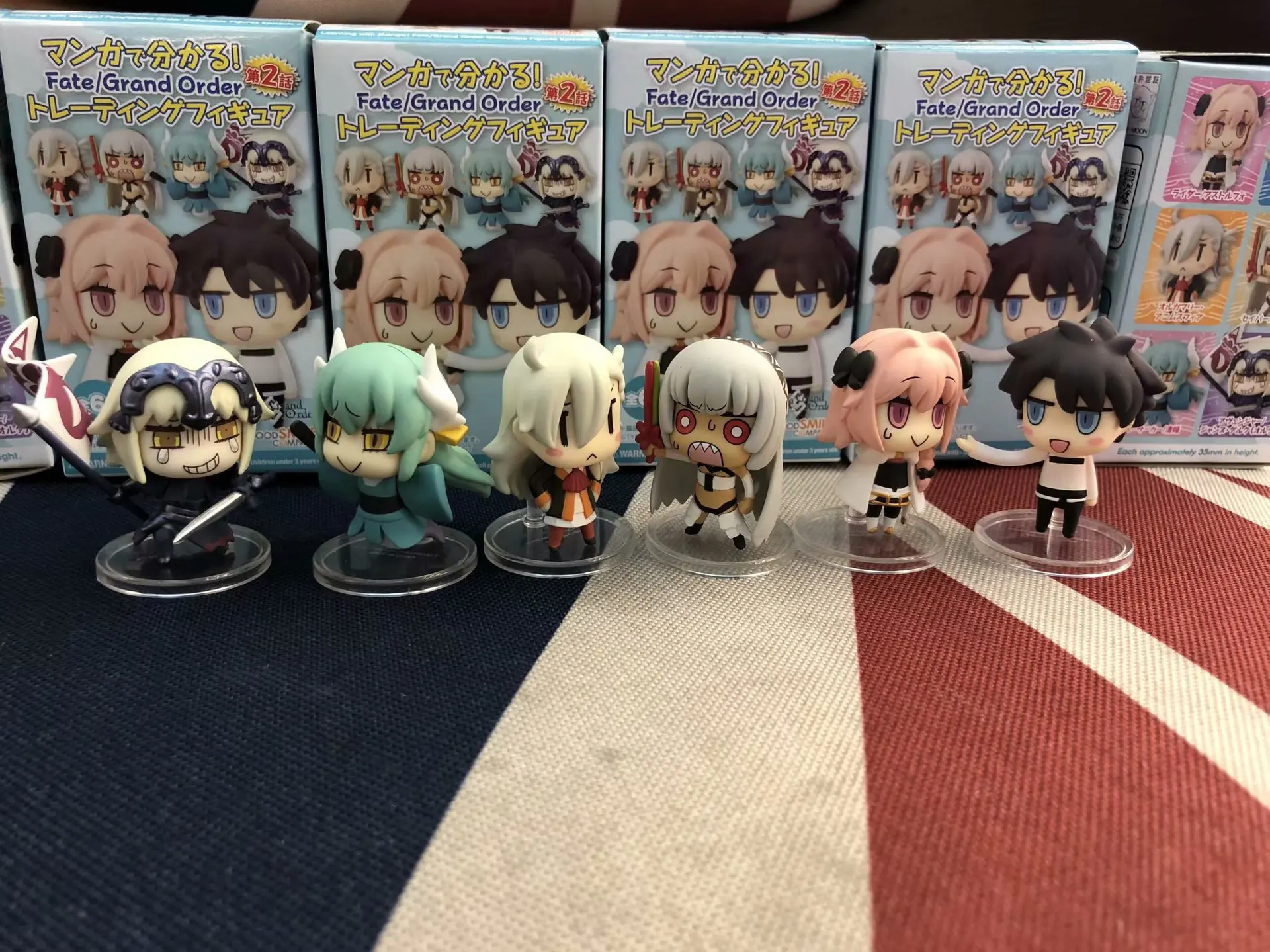 Фигурка мини судьба/большой заказ груз Q игрушка подарок для детей FGO манга ПВХ