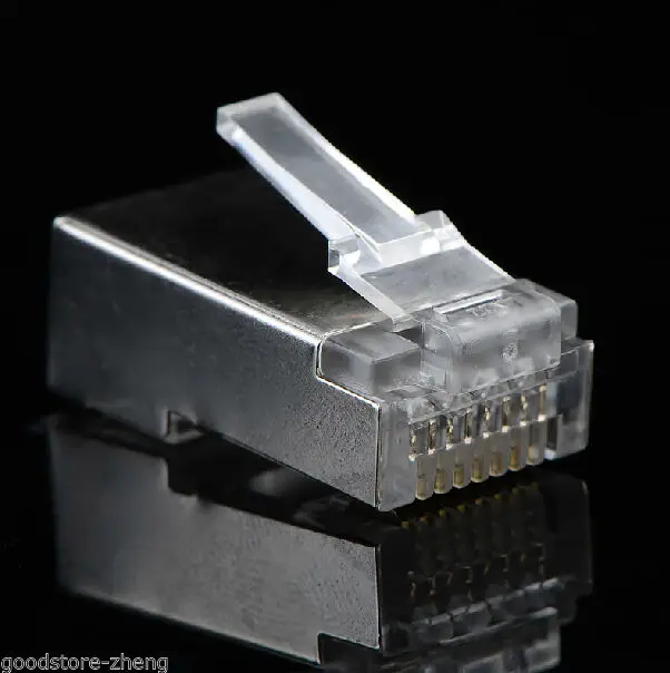 Модульный разъем RJ45 100 шт./лот|cat6 shielded rj45|shield connectorconnector rj45 |