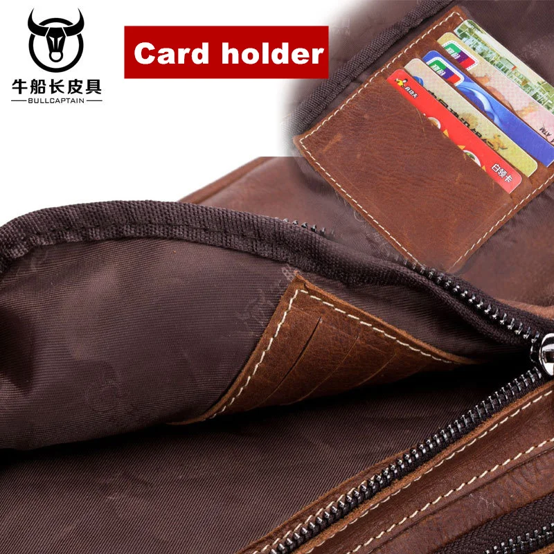 Мужская нагрудная сумка из натуральной кожи сумки через плечо Модные курьерские