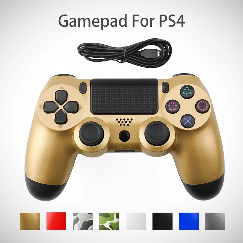 Проводной игровой контроллер для PS4 sony Playstation 4 DualShock Вибрационный джойстик