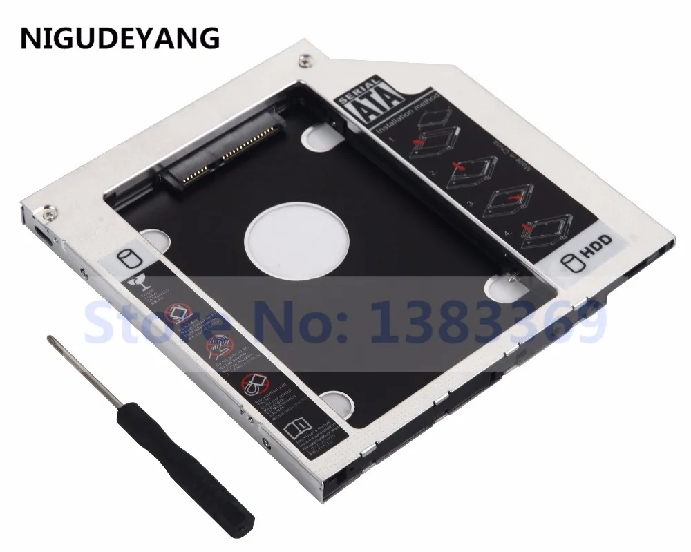 NIGUDEYANG 2nd HDD SSD жесткий диск SATA Caddy адаптер для Asus R510 R510C R510E R510L R510J R510JK|caddy adapter|2nd hddsata