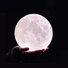 Светодиодная лампа в виде Луны, 10 уровней яркости