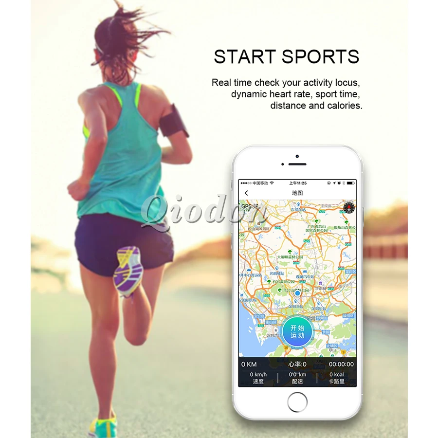 Electrocardiogram Heart Rate Blood Pressure Monitor Bluetooth Smart Watch Clock Waterproof Smartwatch Fitness Android iOS | Электроника