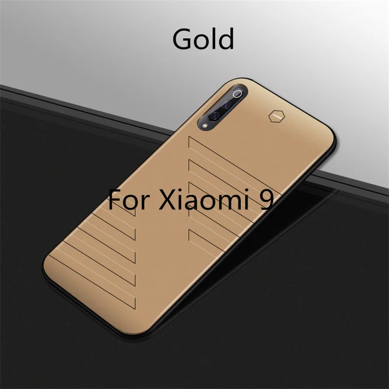NTSPACE зарядное устройство чехол для Xiaomi Mi 9 power Case 6800 мАч ультра тонкий портативный Банк питания зарядная крышка расширенная батарея - Цвет: Gold