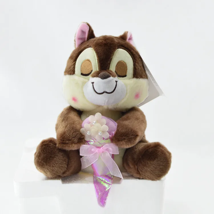 Дисней картон частный Плуто Chipmunk Brother чип и Дейл 25*20 см мини плюшевая кукла