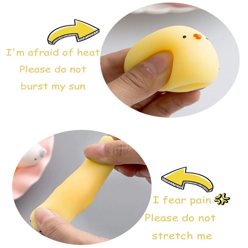 Милый мягкий Моти Cat медленно нарастающее при сжатии Исцеление дети весело Kawaii