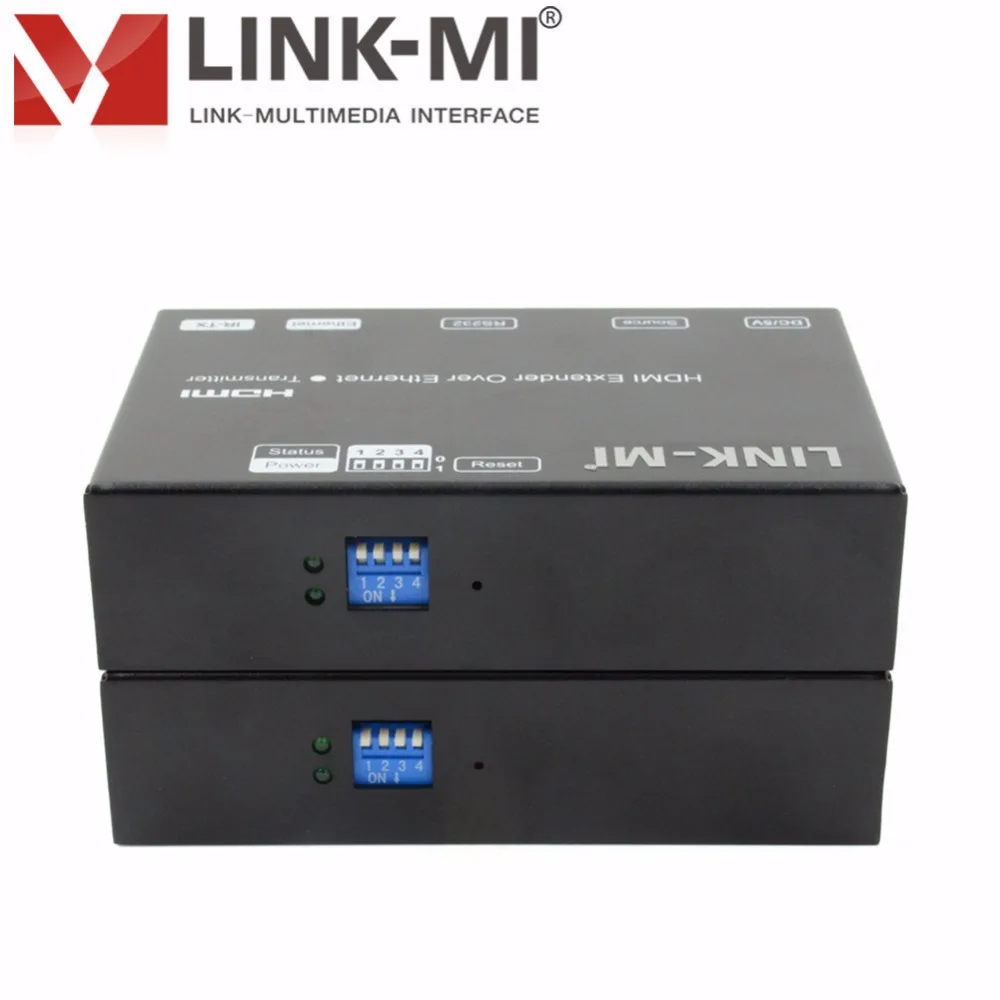 LINK-MI LM-EP25 аудио-видео HDMI удлинитель 120 м по одному Cat5e/6 UTP TCP IP с ИК Ethernet DIP
