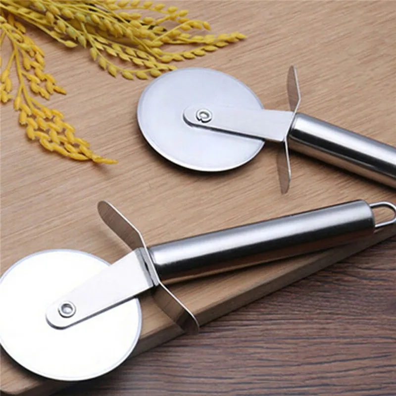 Кухонные инструменты для выпечки нож резки пиццы нержавеющая сталь круглая