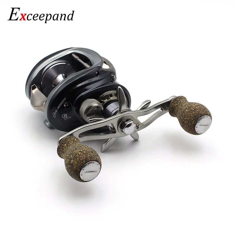 Excepand резиновая пробковая ручка Рыболовная катушка для Abu Garcia Daiwa соленой воды