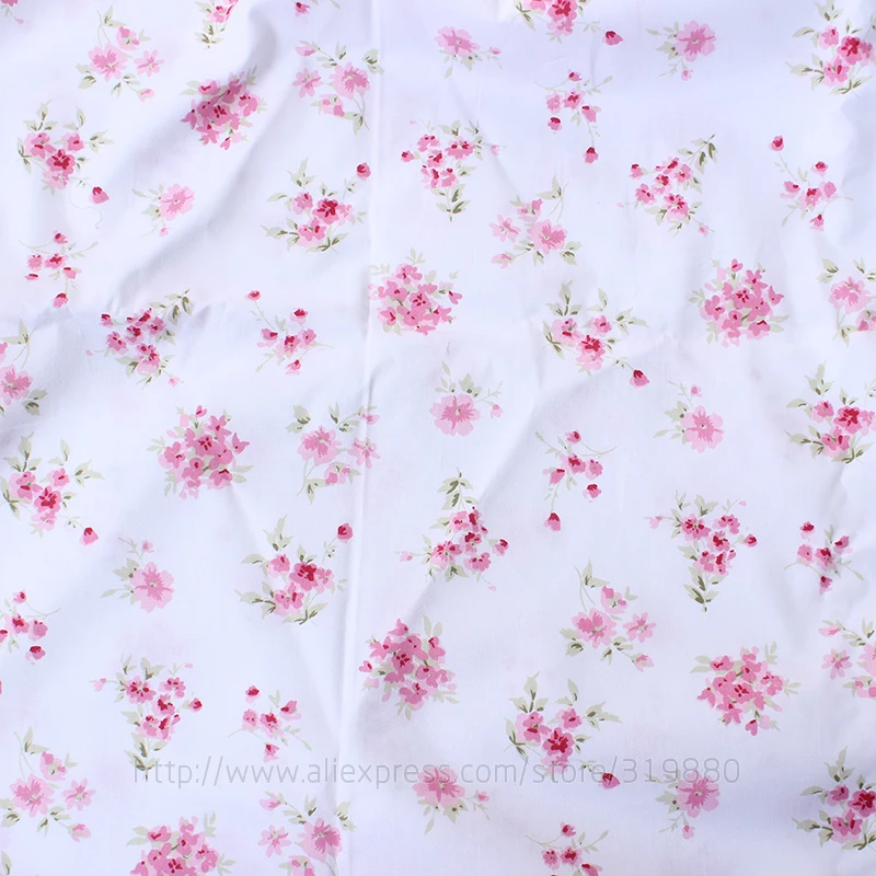 TIANXINYUE flower meter fabric Cotton Fabric Printed Patchwork Fabric For Sewing Bedding Pillows Cushions cloth