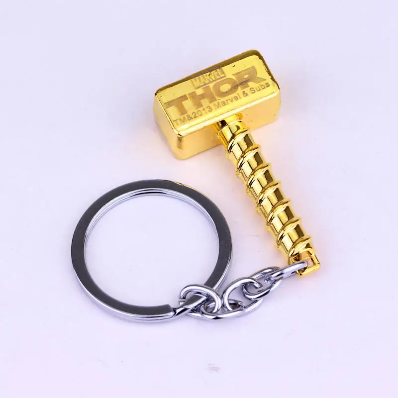 Опт Мстители Marvel молоток брелок металлический подвесной Тор молот Мьёльнир