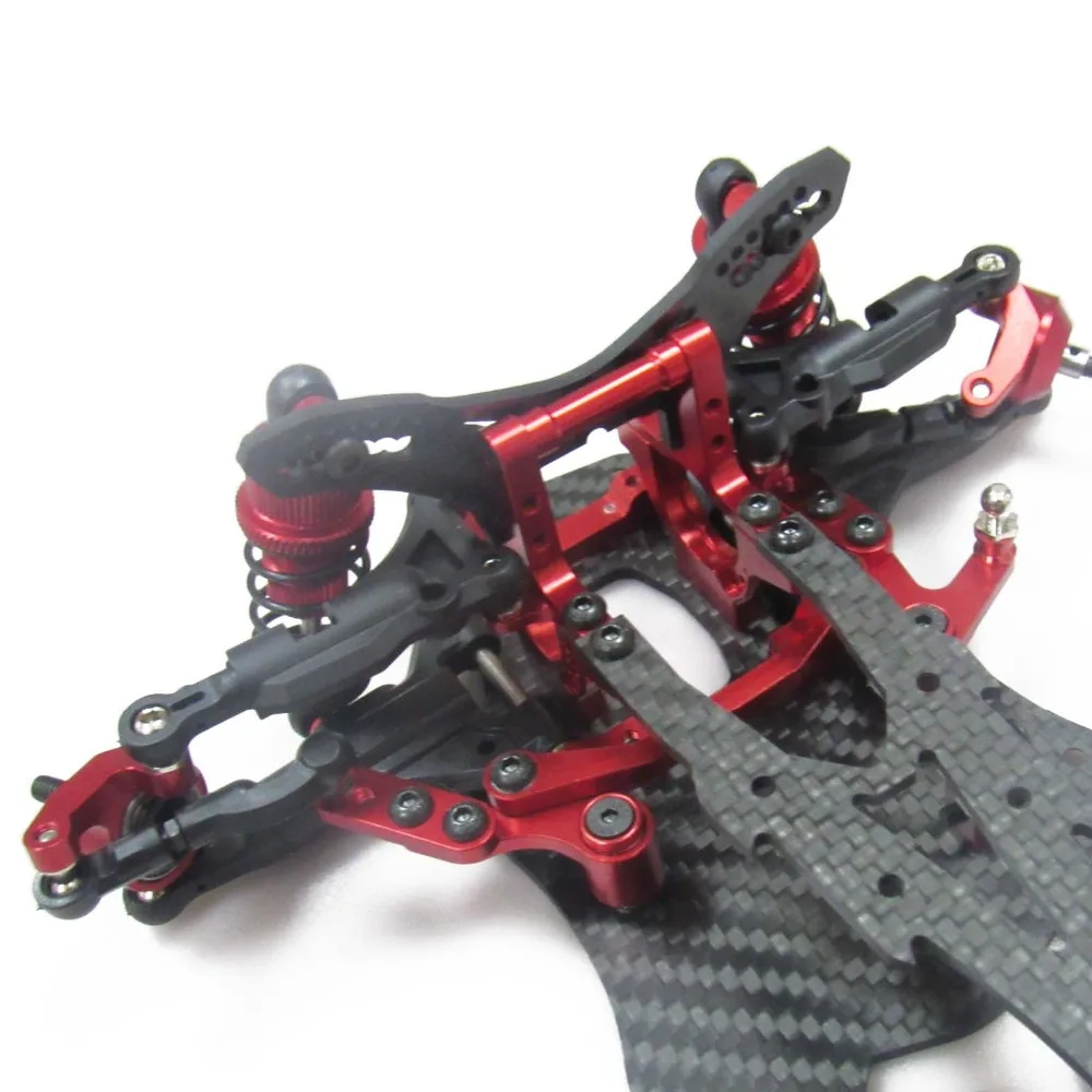 OEM 1/10 сплав и карбон SAKURA D4 RWD Дрифт гоночный автомобиль Шасси Рама кузова Комплект# KIT-D4RWD