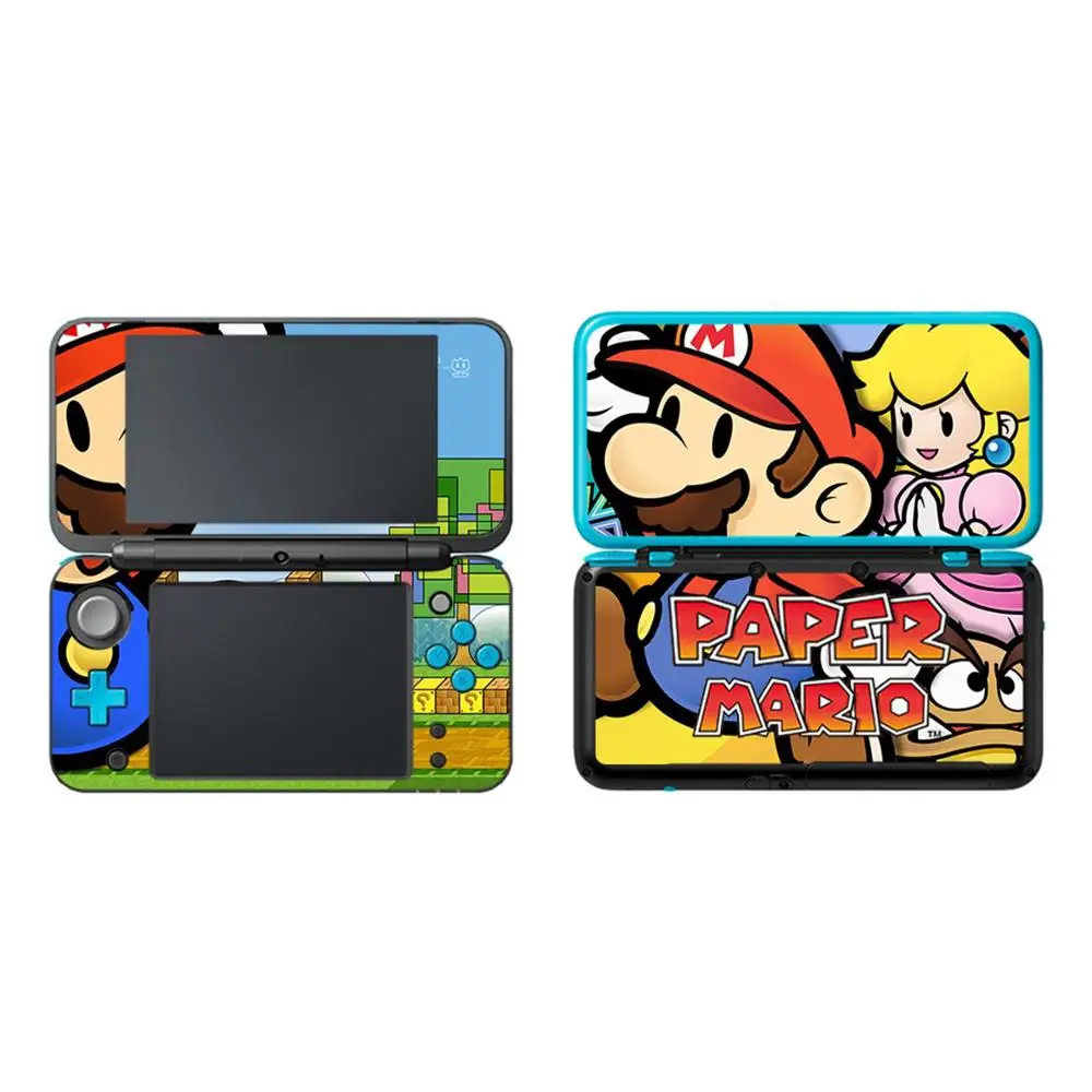 Игровые аксессуары с 2DSLL0004 виниловой обложкой наклейки кожи наклейка для nintendo New 2DS XL/LL - Цвет: Розовый