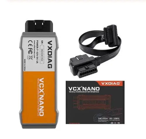 VXDIAG VCX NANO для VOLVO VIDA Dice OBD2 сканер кода OBD II автомобильный диагностический