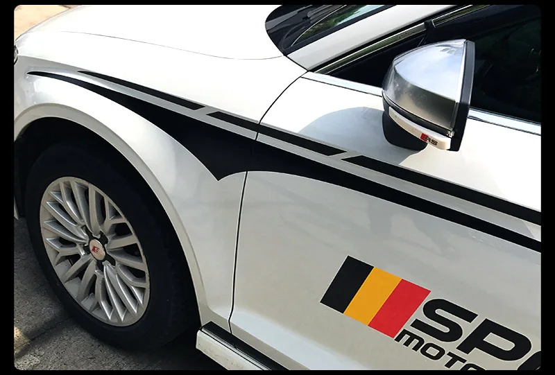 KK материал наклейка на корпус спортивного автомобиля для Audi A1 A3 A4 A5 A6 A6L A7 A8 S3 S6 Q3 Q5