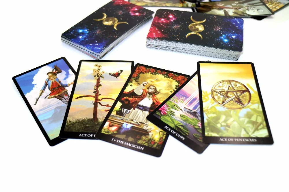 Mystic колода Таро 78 карт чтения свою судьбу мечты будущее diviantion карты | Спорт и